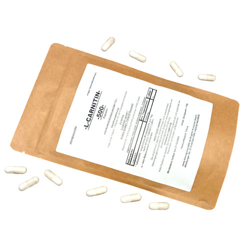 500mg carnitin pulver - 500mg,