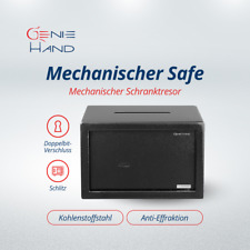 Möbeltresor mit Schlüssel und Doppelbartschloss Geldschrank fur Zimmer und Hotel