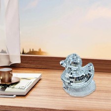 Silber Enten Discokugel Mosaik