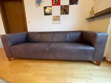 Nur noch 1 Machalke Saddle Leder Sofa 3-Sitzer gebraucht, gut gepflegter Zustand
