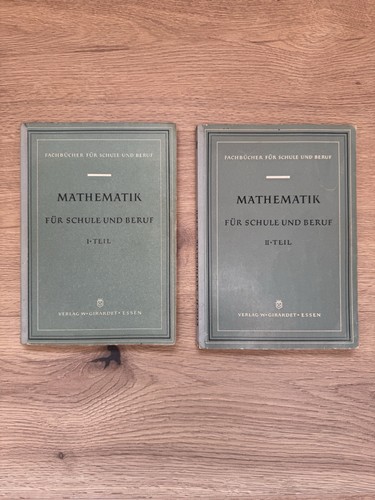 Alte schulbücher mathematik - alte,