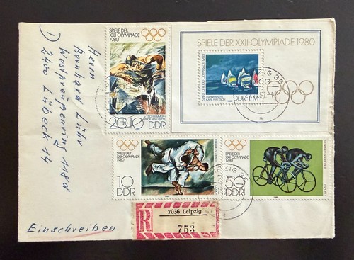 Ddr 1980 olympia moskau - 1980,