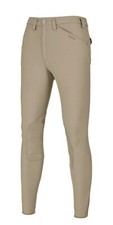 Pikeur Herrenreithose Modell Rodrigo mit Klettverschluss und Knieleder, Gr. 102