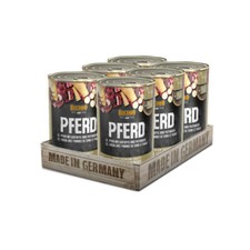 Belcando Pferd mit Kartoffel und Pastinake Hundefutter Nassfutter | 6 x 400 g 