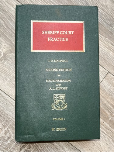 Sheriff court practice d - sheriff,