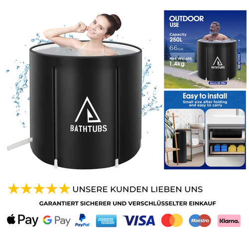 Tragbare faltbare badewanne - tragbare,