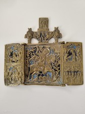 Orthodoxe Triptychon-Ikone