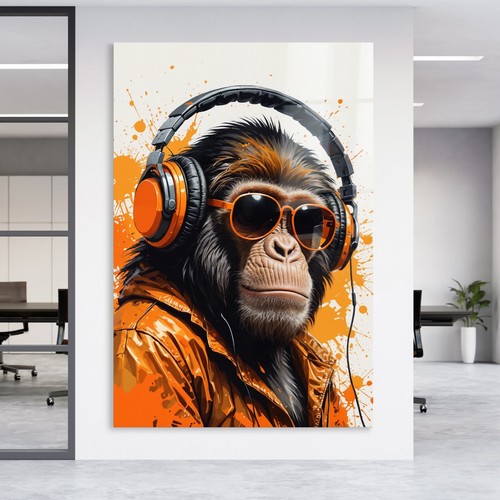 Affe popart musik ink - affe,