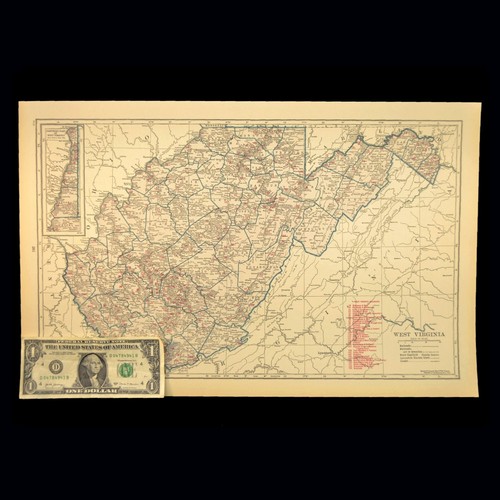 Vintage karte von - vintage,