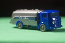 Wiking - BV-Aral Tankwagen -  Büssing 4500 - dunkelultramarin - Papieraufkleber
