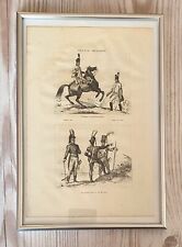 1833 Lithographie Kunstdruck Stahlstich Engraving Antik Original France Bonapart