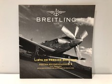 BREITLING 1884 - Price List