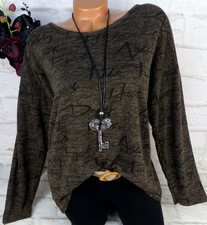 Italy Shirt Tunika Bluse Top