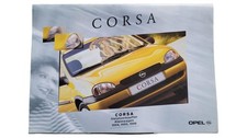 Opel corsa prospekt broschüre - prospekt,