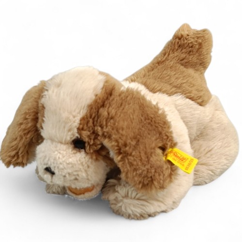 Steiff hund liegend 5530 - hund, 5530/25