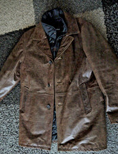 Srellson Mantel Gr.52 echte Leder -TOP-