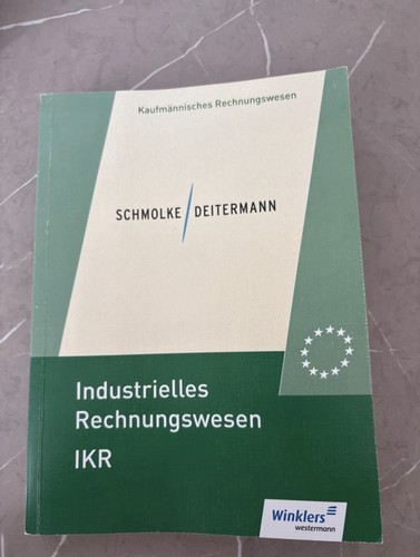 Industrielles rechnungswesen - industrielles,