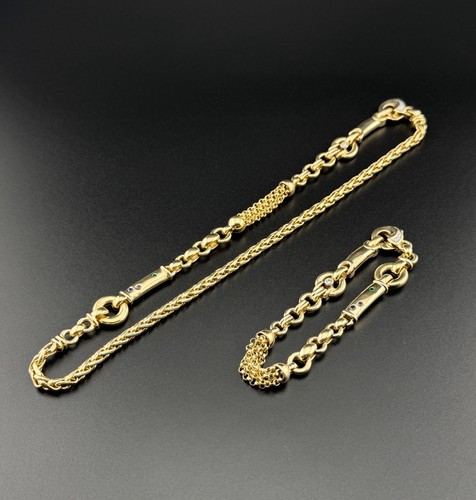 Schmuckset gold 585 - gold, kette