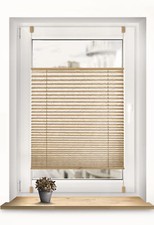 Plissee Crush cappuccino