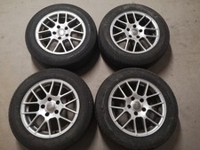 ALUFELGEN DBV FÜR AUDI/ BMW /  VW / OPEL USW.  195 / 65 / R15 SOMMERREIFEN 3-4mm