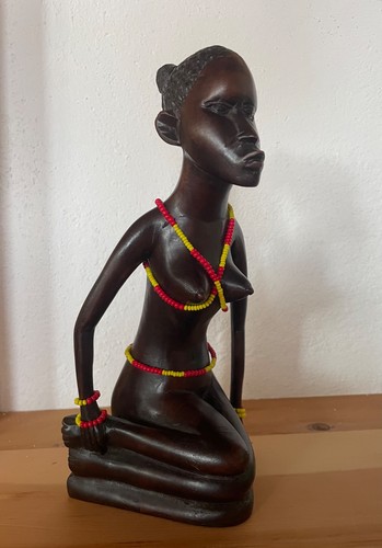 Afrikanische holz figur frau - afrikanische,