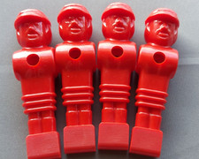 4 Kicker Figuren, rot