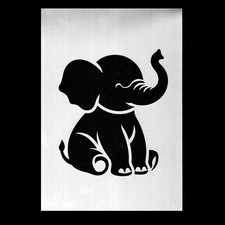 Schablone  Wände Airbrush