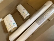 Tapete 2 x, Kinderzimmer. schmetterlinge, Vögel, frösche, schnecken, mit bordüre