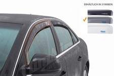 ClimAir Windabweiser Rauchgrau Fensterschacht für OPEL Astra G Classic