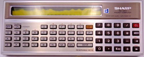 Sharp pocket computer - pocket, pc-1211