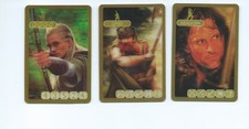 (3) Kellogg Sammelkarten 2001 Der Herr der Ringe
