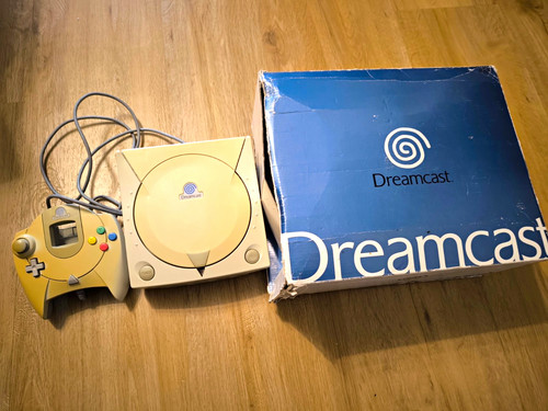 Sega dreamcast konsole - konsole, weiß