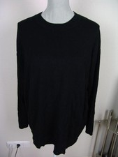 •●♥ H&M Divided - dünnes Sweatshirt Pullover Pulli - Gr. XL - schwarz ♥●•"57