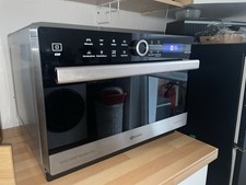 Bauknecht MW 3391 SX Mikrowelle mit Grill Oder Nd Heißluft - Edelstahl