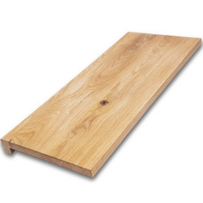 Treppenstufe Massivholz Renovierungsstufe Eiche Holz Stufe 20mm Wildeiche Geölt