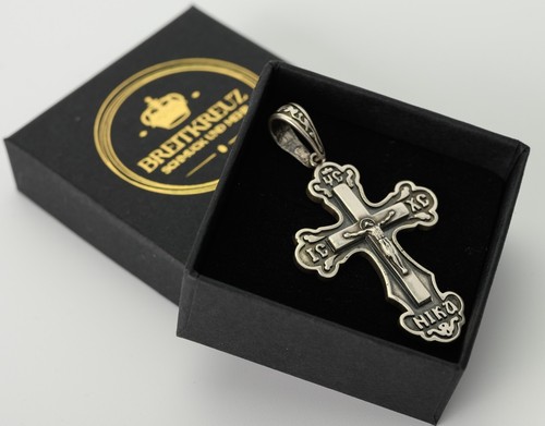 Kreuz 925 silber orthodox - ,