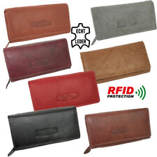 Damen Echt-Leder Geldbörse -