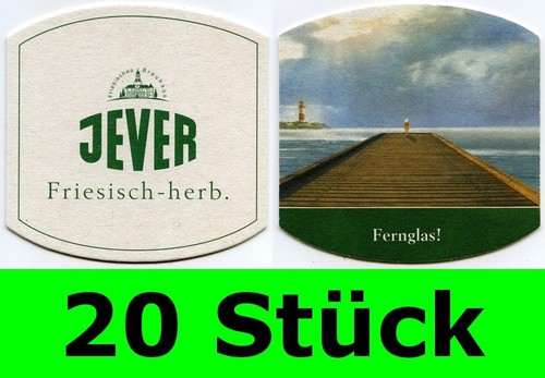 Stück bierdeckel jever - bierdeckel,