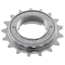 Fahrrad Freilaufritzel 18 Zähne Singlespeed Fixie Ritzel Zahnkranz 18T silber