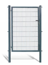 Gartentor, anthrazit, BxH:1200x1800mm, Zauntor für Stabmatten Gartenzaun Tor Tür
