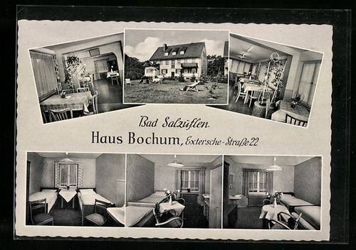Bad salzuflen hotel haus - ak,