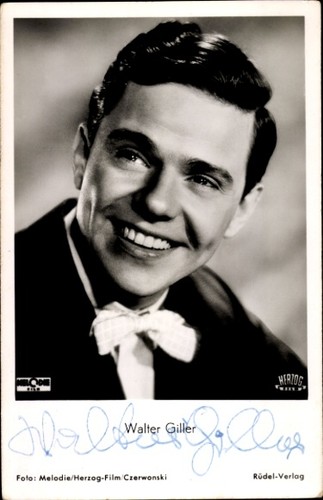 Schauspieler walter giller - ak,