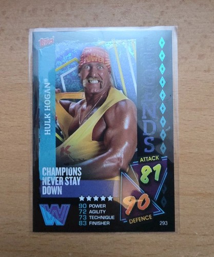 Wwe karte 293 hulk hogan - wwe,