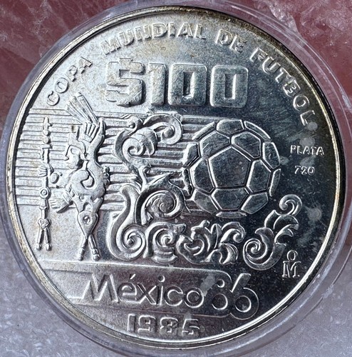 Mexiko 100 pesos 1985 silber - pesos,