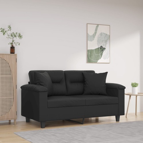 Sofa sitzer mit zierkissen - sofa, 2-sitzer