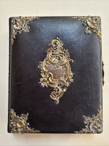 Altes luxus fotoalbum - fotoalbum, für