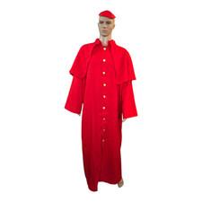 Bischoff Priester Pfarrer Robe Kostüm Fasching Karneval Herren Gr. XXL Männer