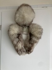 Silberfuchs Kragen mit