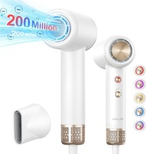 200 Millionen Ionen Haartrockner 110.000 U/min mit 5 Temperaturstufen & Düse