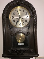 Antik Pendel Uhr  Wanduhr
